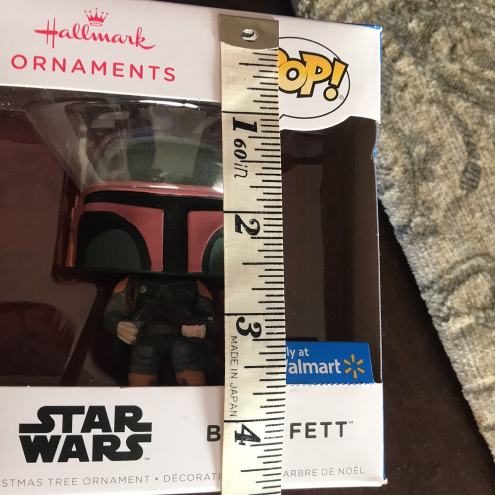 Funko POP Boba Fett Star Wars Hallmark Ornaments Walmart Exclusive 2022 - Picture 3 of 10